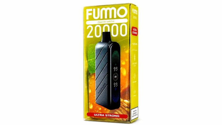 Fummo Nova Ultra Strong 20000 затяжек Дыня Мята