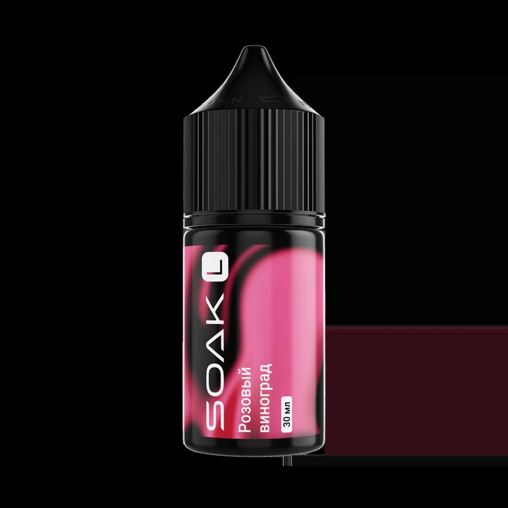 Жидкость Soak L30 - Rose Grape/ Розовый Виноград