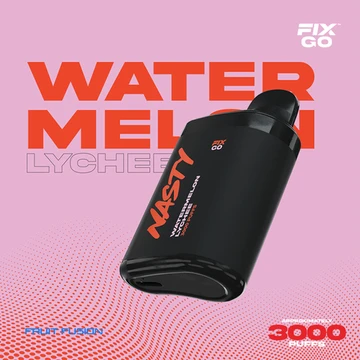 Nasty FixGo 3000 Затяжек Watermelon Lychee