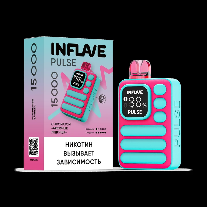 Inflave Pulse 15000 - Арбузные Леденцы