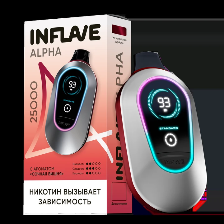 Inflave Alpha 25000 затяжек Сочная Вишня