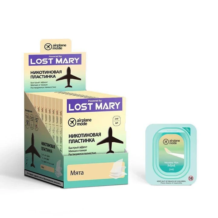 Никотиновые пластинки Lost Mary Мята