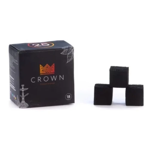 Уголь Crown 25 мм. 18 шт. (0,25кг)