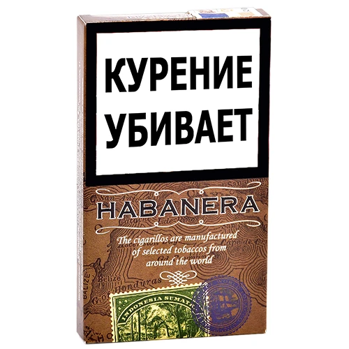 Сигариллы HABANERA Indonesia Sumatra /1 кор. х 60 пач. х 5 шт