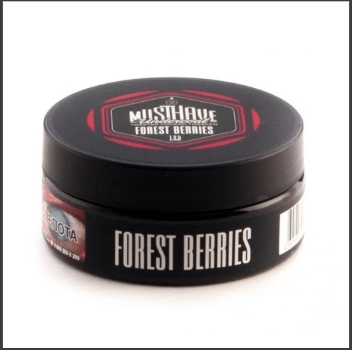 Табак для кальяна "Must Have Undercoal" Forrest Berries 125гр