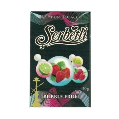 КАЛЬЯННЫЙ ТАБАК Serbetli - ФРУКТОВЫЕ ПУЗЫРЬКИ (50)