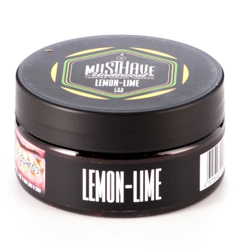 Табак для кальяна "Must Have Undercoal" Lemon lime 125гр
