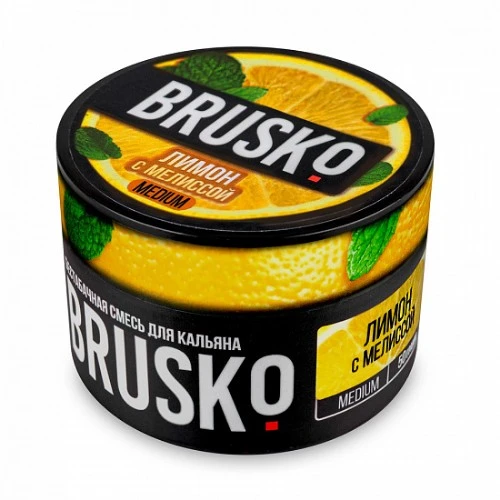 Brusko 50 гр. Medium Лимон с Мелиссой