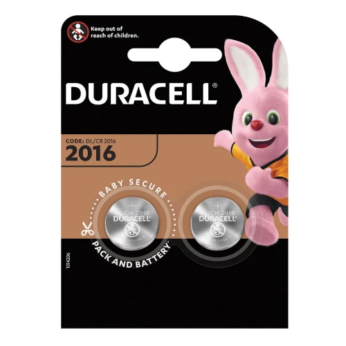 DURACELL Батарейка 2016 2шт CN