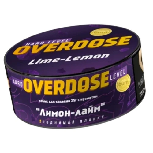 Overdose Lime-Lemon 25гр МРК