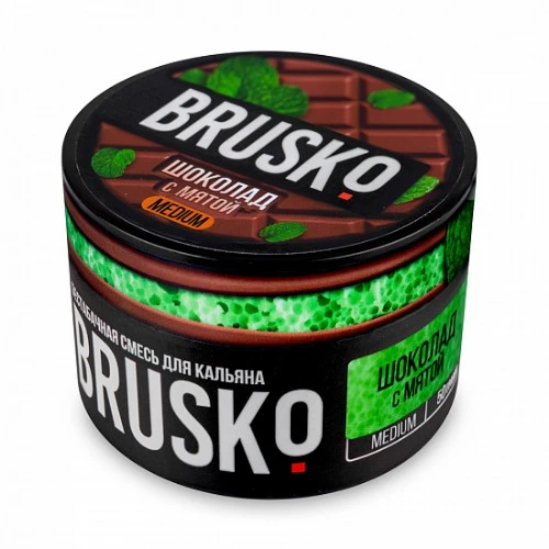 Brusko 50 гр. Medium Шоколад с Мятой