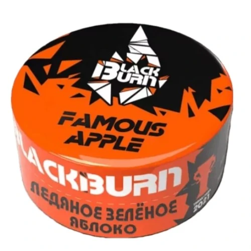 Burn BLACK Famous apple 25гр МРК