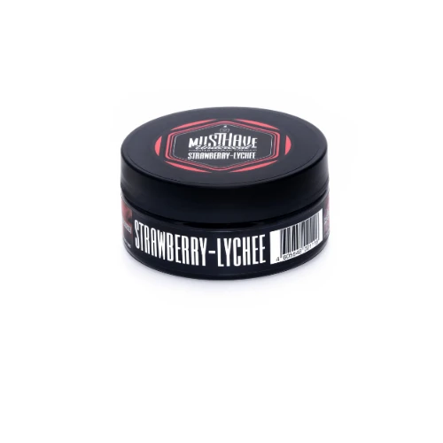 Табак для кальяна "Must Have Undercoal" Strawberry - Lychee 125гр